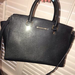 Michael Kors Large Black Selma